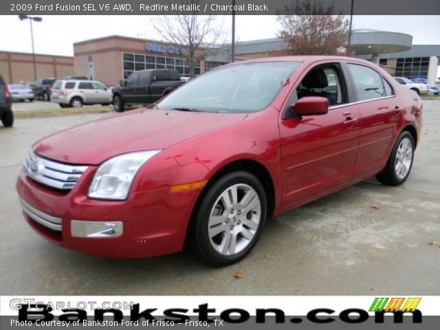 2009 Ford Fusion SEL V6 AWD in Redfire Metallic