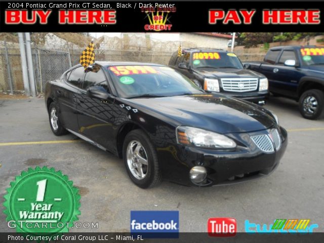 2004 Pontiac Grand Prix GT Sedan in Black