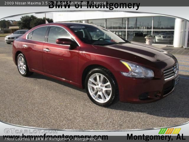 2009 Nissan Maxima 3.5 S in Tuscan Sun Metallic