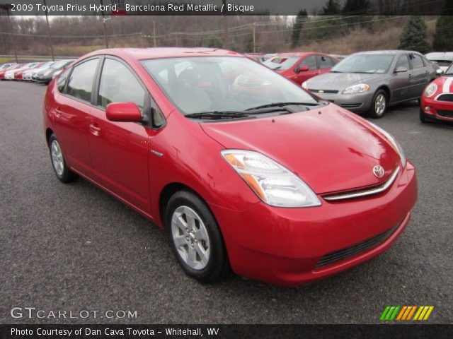 2009 Toyota Prius Hybrid in Barcelona Red Metallic