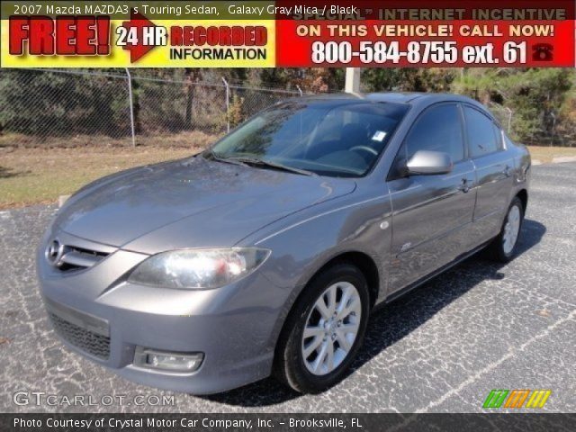 2007 Mazda MAZDA3 s Touring Sedan in Galaxy Gray Mica