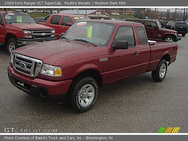 2009 Ford Ranger XLT SuperCab in Redfire Metallic