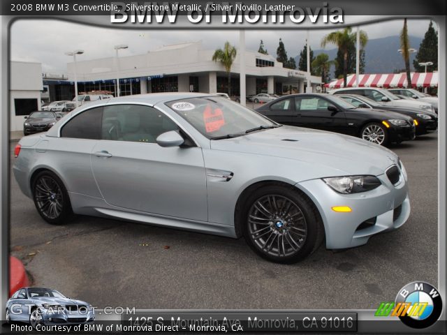 2008 BMW M3 Convertible in Silverstone Metallic