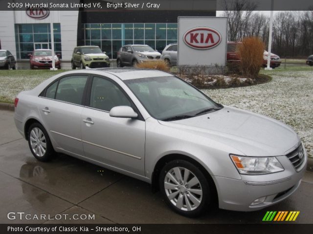 2009 Hyundai Sonata Limited V6 in Bright Silver