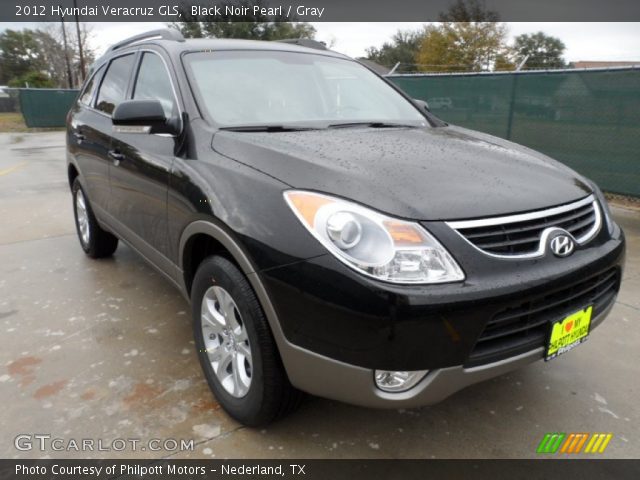 2012 Hyundai Veracruz GLS in Black Noir Pearl