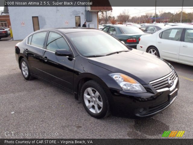 2008 Nissan Altima 2.5 S in Super Black
