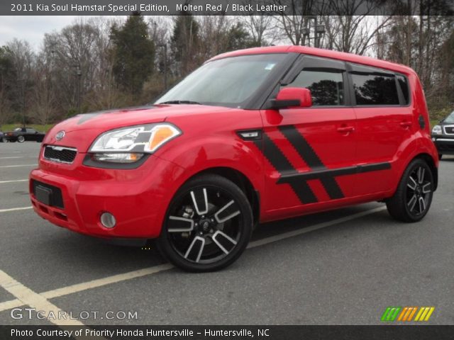 2011 Kia Soul Hamstar Special Edition in Molten Red