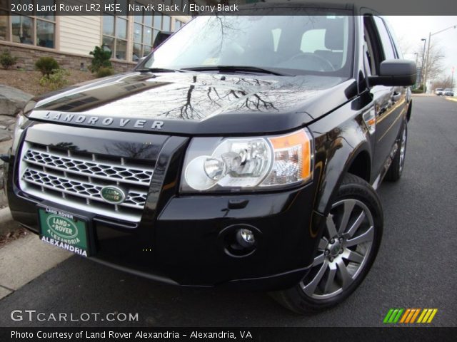 2008 Land Rover LR2 HSE in Narvik Black