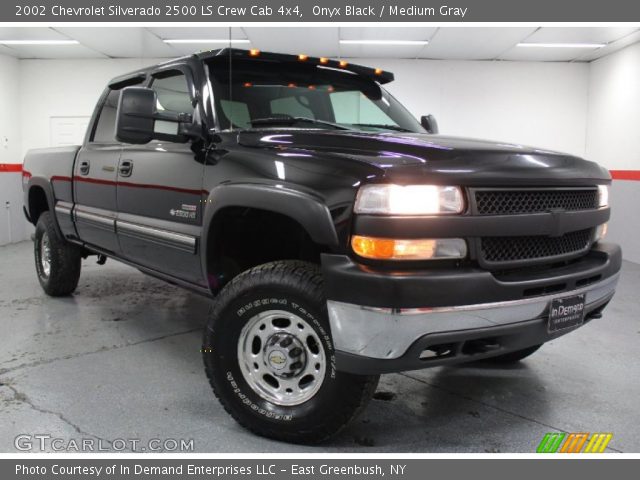 2002 Chevrolet Silverado 2500 LS Crew Cab 4x4 in Onyx Black