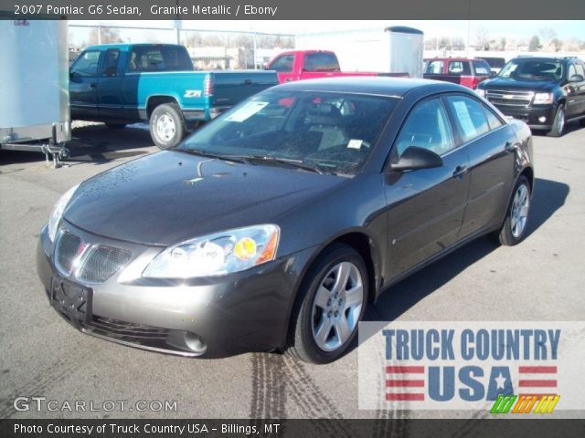 2007 Pontiac G6 Sedan in Granite Metallic