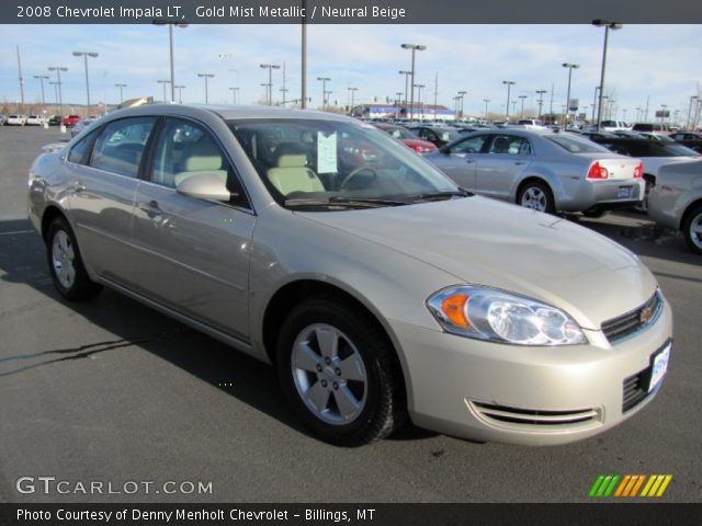 2008 Chevrolet Impala LT in Gold Mist Metallic