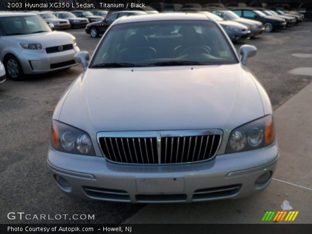 2003 Hyundai XG350 L Sedan in Titanium