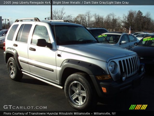 2005 Jeep Liberty Renegade 4x4 in Bright Silver Metallic