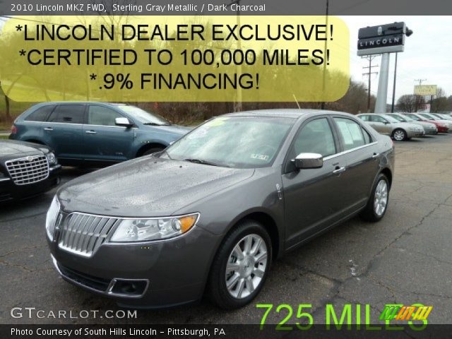2010 Lincoln MKZ FWD in Sterling Gray Metallic