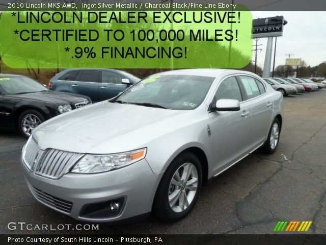 2010 Lincoln MKS AWD in Ingot Silver Metallic