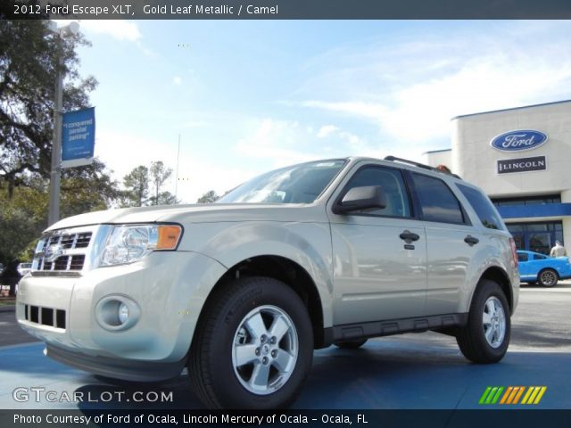 2012 Ford Escape XLT in Gold Leaf Metallic