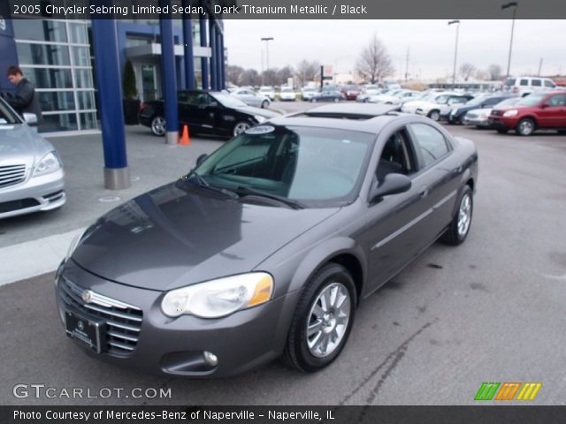 2005 Chrysler Sebring Limited Sedan in Dark Titanium Metallic