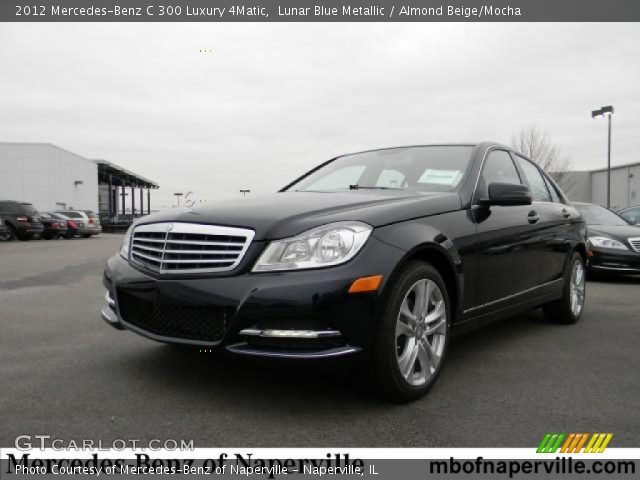 2012 Mercedes-Benz C 300 Luxury 4Matic in Lunar Blue Metallic