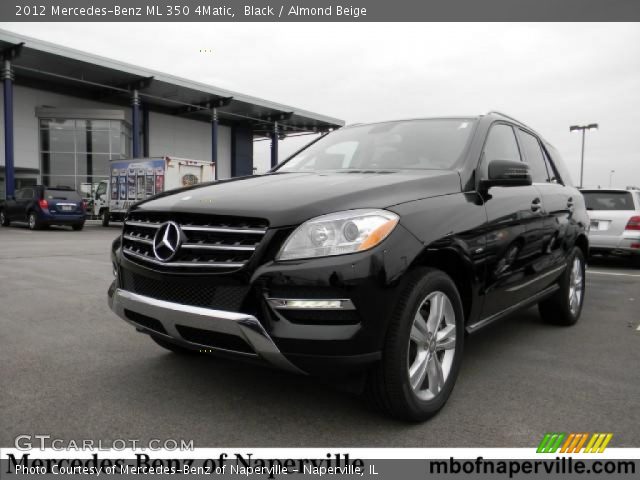 2012 Mercedes-Benz ML 350 4Matic in Black