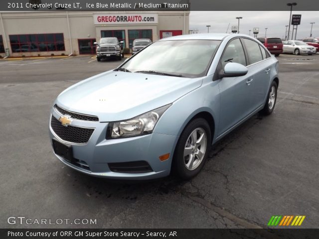 2011 Chevrolet Cruze LT in Ice Blue Metallic