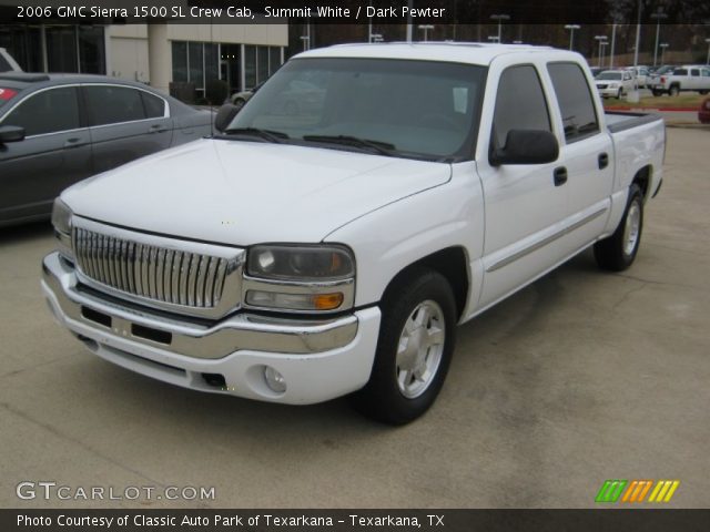 2006 GMC Sierra 1500 SL Crew Cab in Summit White