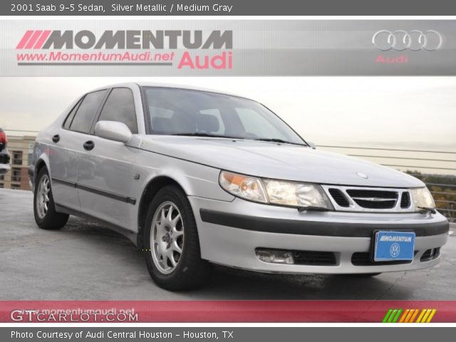 2001 Saab 9-5 Sedan in Silver Metallic