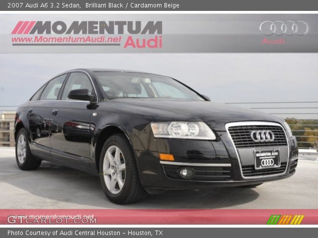 2007 Audi A6 3.2 Sedan in Brilliant Black