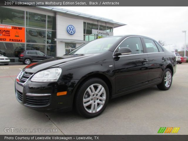 2007 Volkswagen Jetta Wolfsburg Edition Sedan in Black