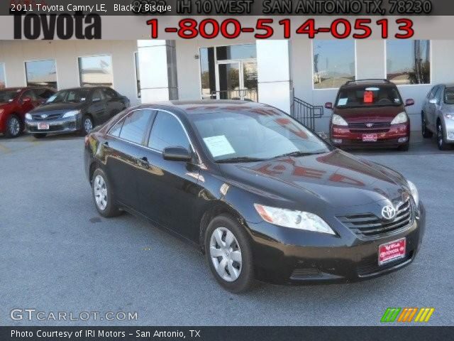 2011 Toyota Camry LE in Black