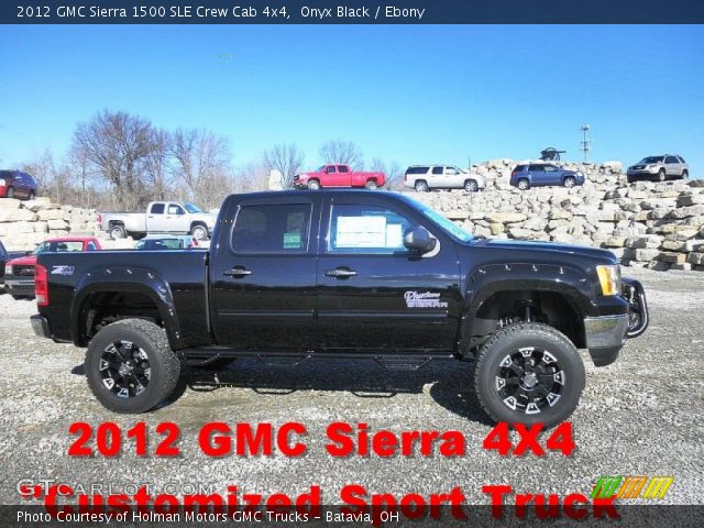 2012 GMC Sierra 1500 SLE Crew Cab 4x4 in Onyx Black