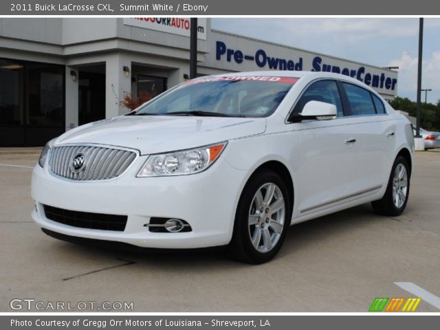 2011 Buick LaCrosse CXL in Summit White