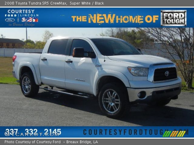 2008 Toyota Tundra SR5 CrewMax in Super White
