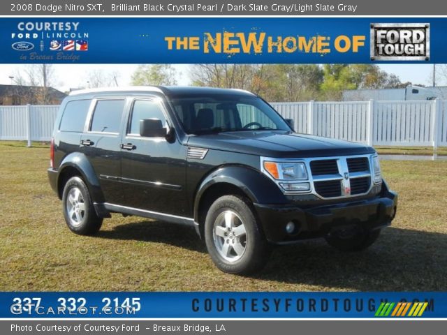 2008 Dodge Nitro SXT in Brilliant Black Crystal Pearl