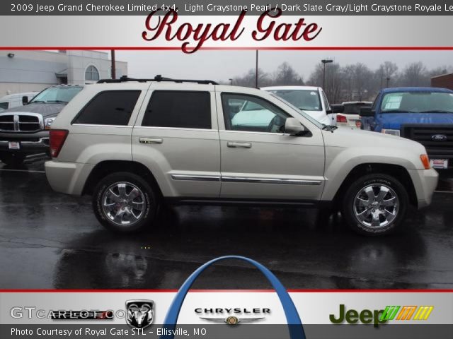 2009 Jeep Grand Cherokee Limited 4x4 in Light Graystone Pearl