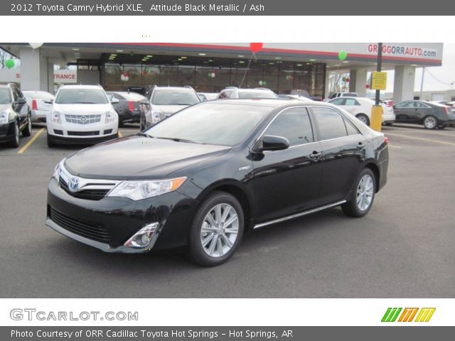 2012 Toyota Camry Hybrid XLE in Attitude Black Metallic