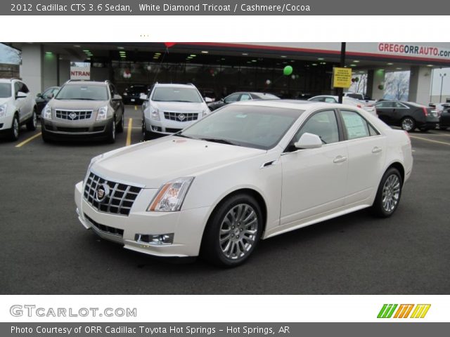 2012 Cadillac CTS 3.6 Sedan in White Diamond Tricoat