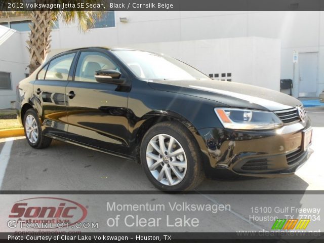 2012 Volkswagen Jetta SE Sedan in Black