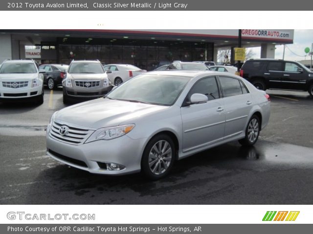 2012 Toyota Avalon Limited in Classic Silver Metallic