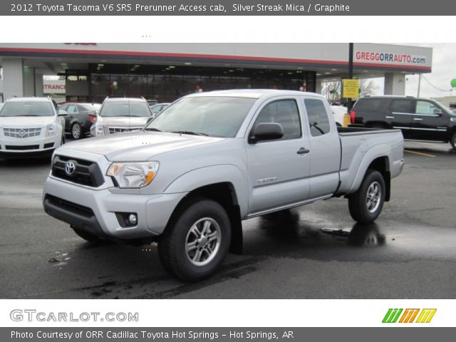 2012 Toyota Tacoma V6 SR5 Prerunner Access cab in Silver Streak Mica