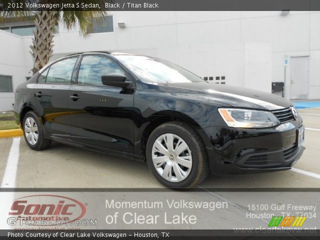 2012 Volkswagen Jetta S Sedan in Black