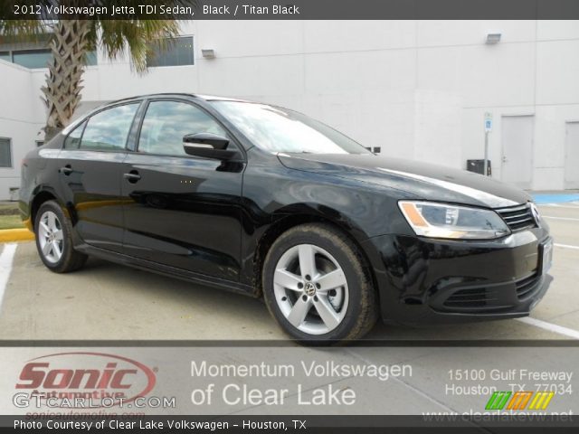 2012 Volkswagen Jetta TDI Sedan in Black