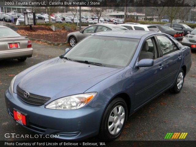 2003 Toyota Camry LE in Catalina Blue Metallic