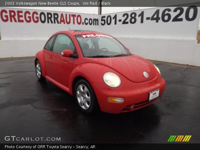 2003 Volkswagen New Beetle GLS Coupe in Uni Red