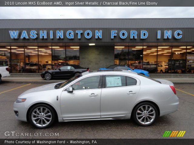 2010 Lincoln MKS EcoBoost AWD in Ingot Silver Metallic