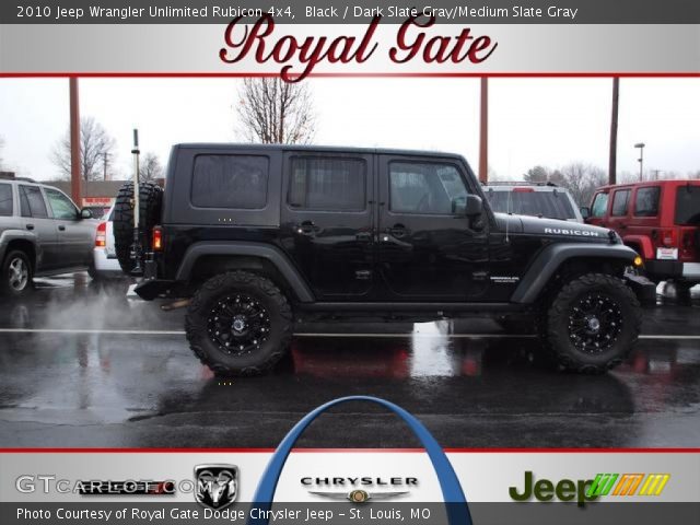 2010 Jeep Wrangler Unlimited Rubicon 4x4 in Black