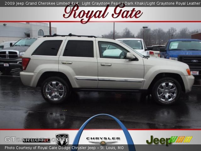 2009 Jeep Grand Cherokee Limited 4x4 in Light Graystone Pearl