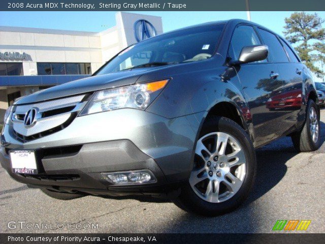2008 Acura MDX Technology in Sterling Gray Metallic