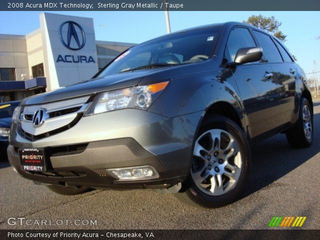 2008 Acura MDX Technology in Sterling Gray Metallic