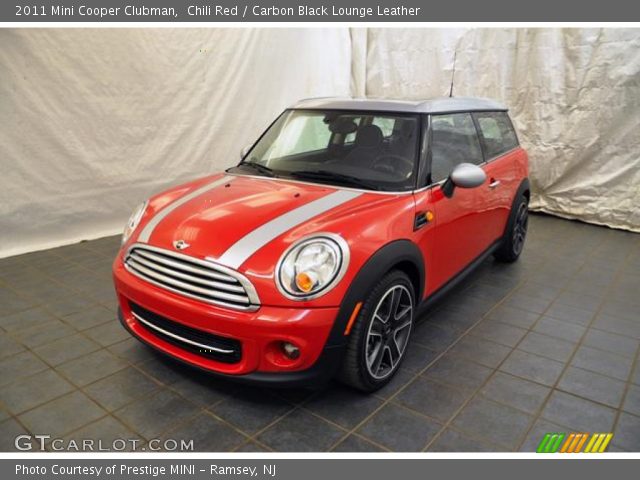 2011 Mini Cooper Clubman in Chili Red