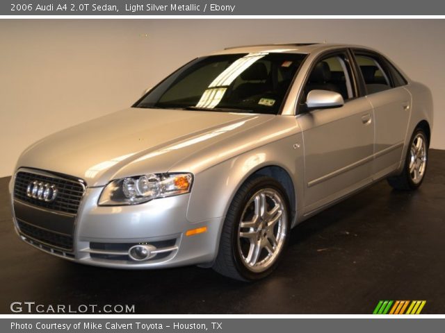 2006 Audi A4 2.0T Sedan in Light Silver Metallic
